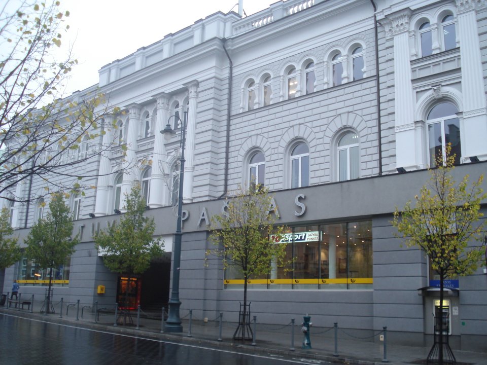 centrinis paštas Vilniuje
